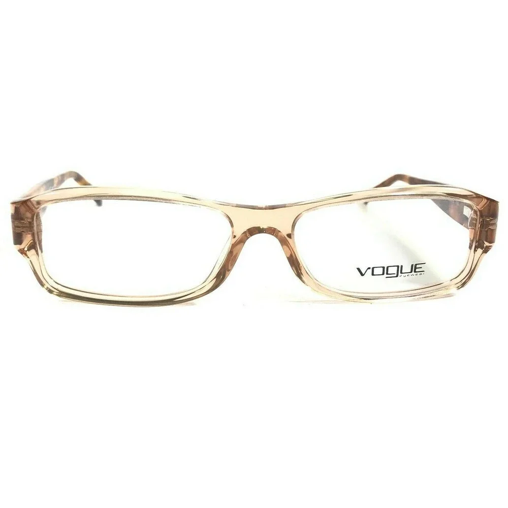 Vogue Eyeglasses Frames VO2625-B W971 Brown Tortoise Rectangular 52-15-135